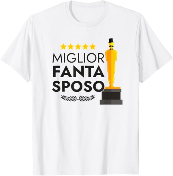 Maglietta "Miglior FantaSposo" - premio per il vincitore del FantaSposi